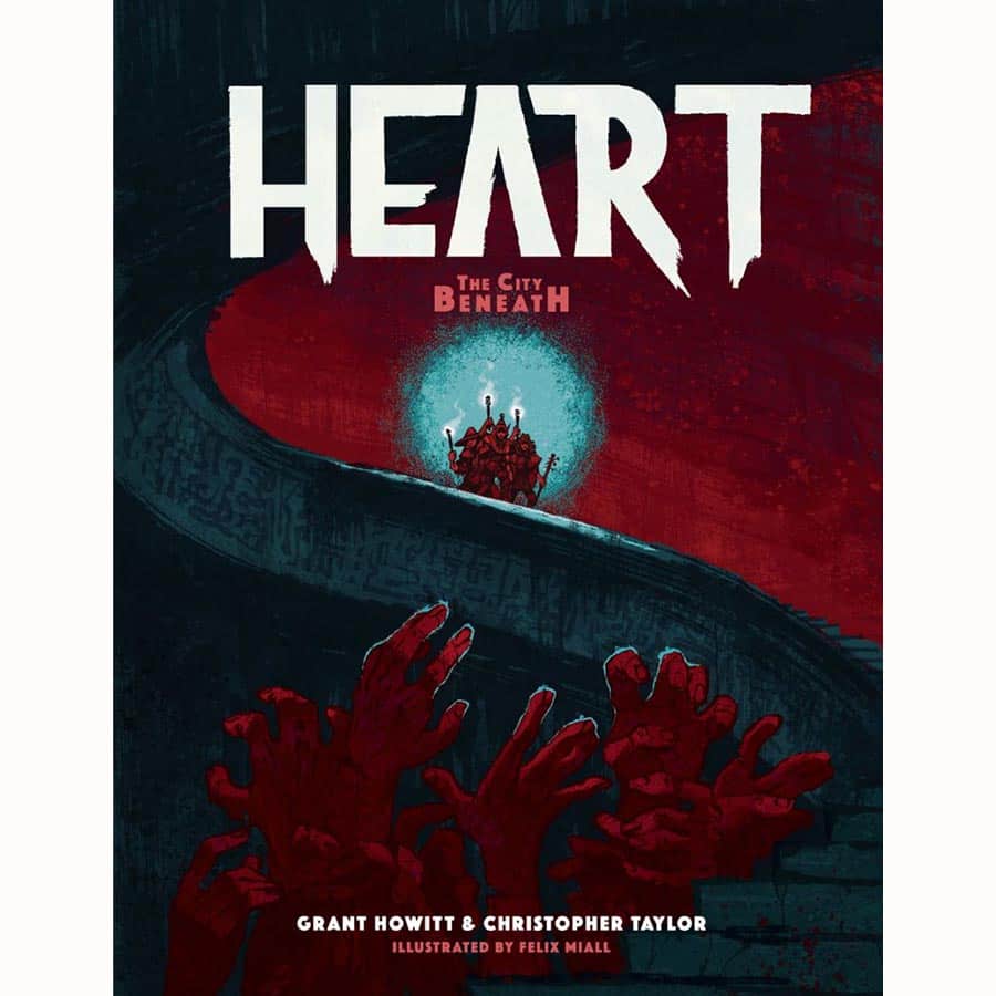 Rowan Rook And Decard -  Heart Rpg: The City Beneath: Core Rules Delve Edition