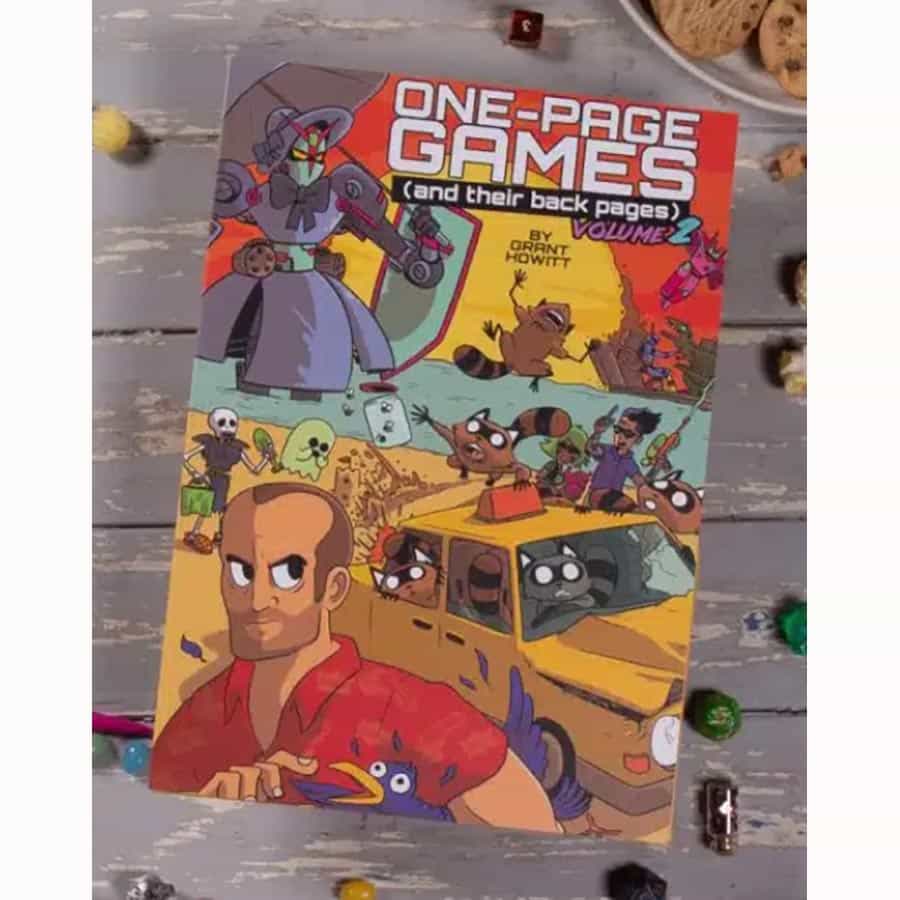 Rowan Rook And Decard -  One Year Of One-Page Rpgs: Volume Two (2017-2018)