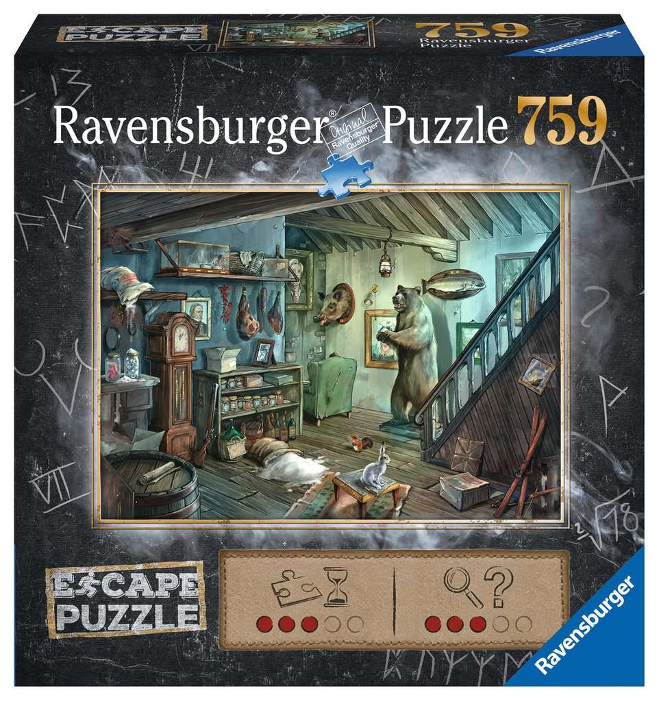 Ravensburger - Escape: Forbidden Basement 759 Piece Escape Puzzle