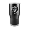 Las Vegas Raiders Travel Tumbler 30oz Ultra Stainless Steel - Logo Brands