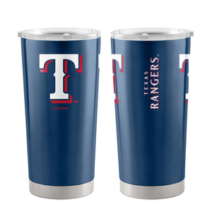 Texas Rangers Travel Tumbler 20oz Stainless Steel - Logo Brands