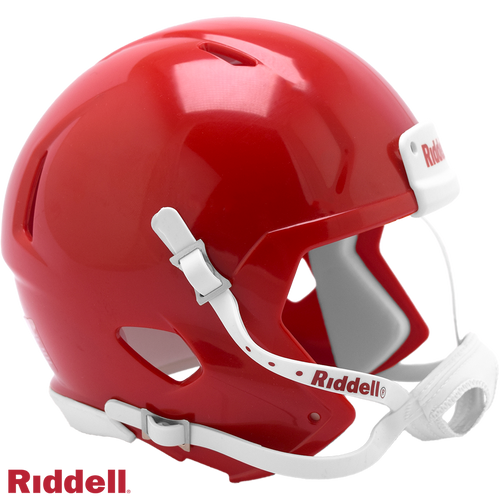 Helmet Riddell Blank Replica Mini Speed Style Scarlet/KC Red - Riddell