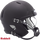 Helmet Riddell Blank Replica Mini Speed Style Matte Black with Black Parts - Riddell