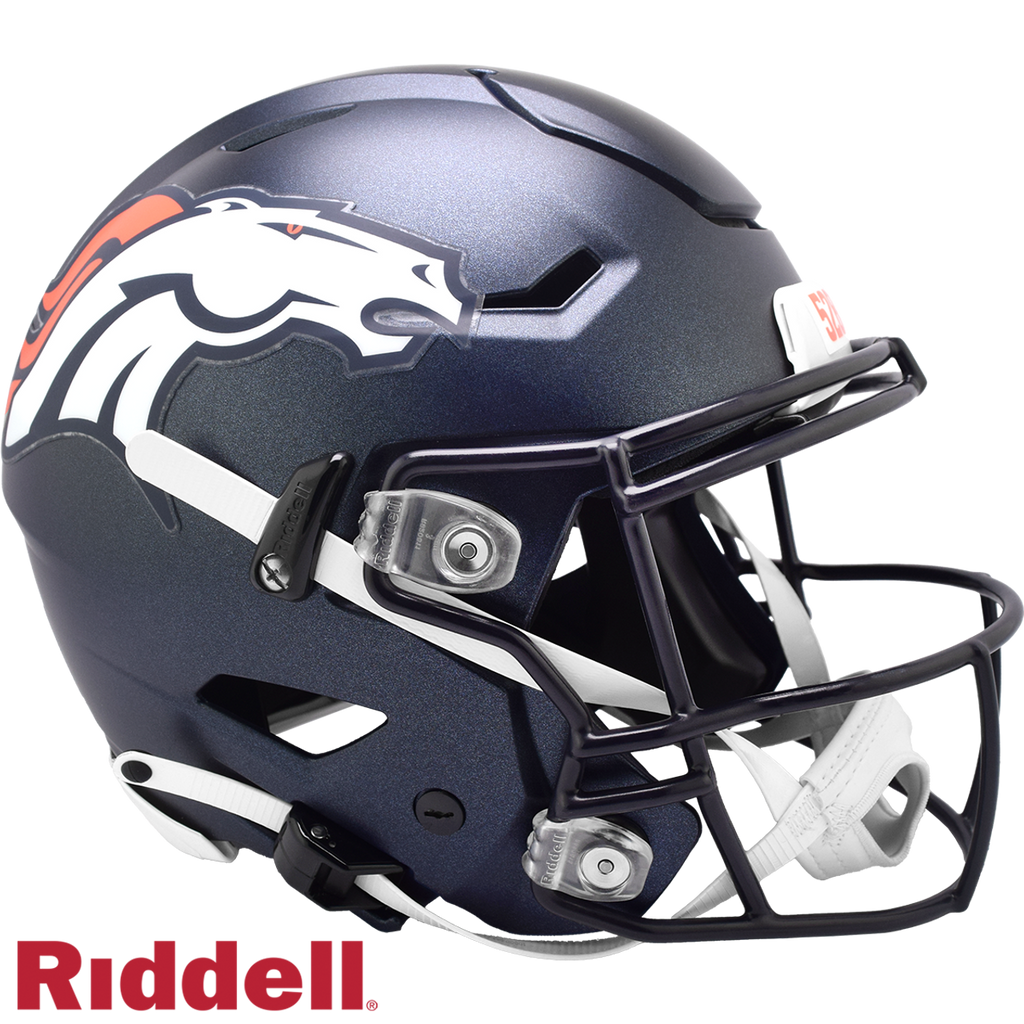 Denver Broncos Helmet Riddell Authentic Full Size SpeedFlex Style 2024 - Riddell