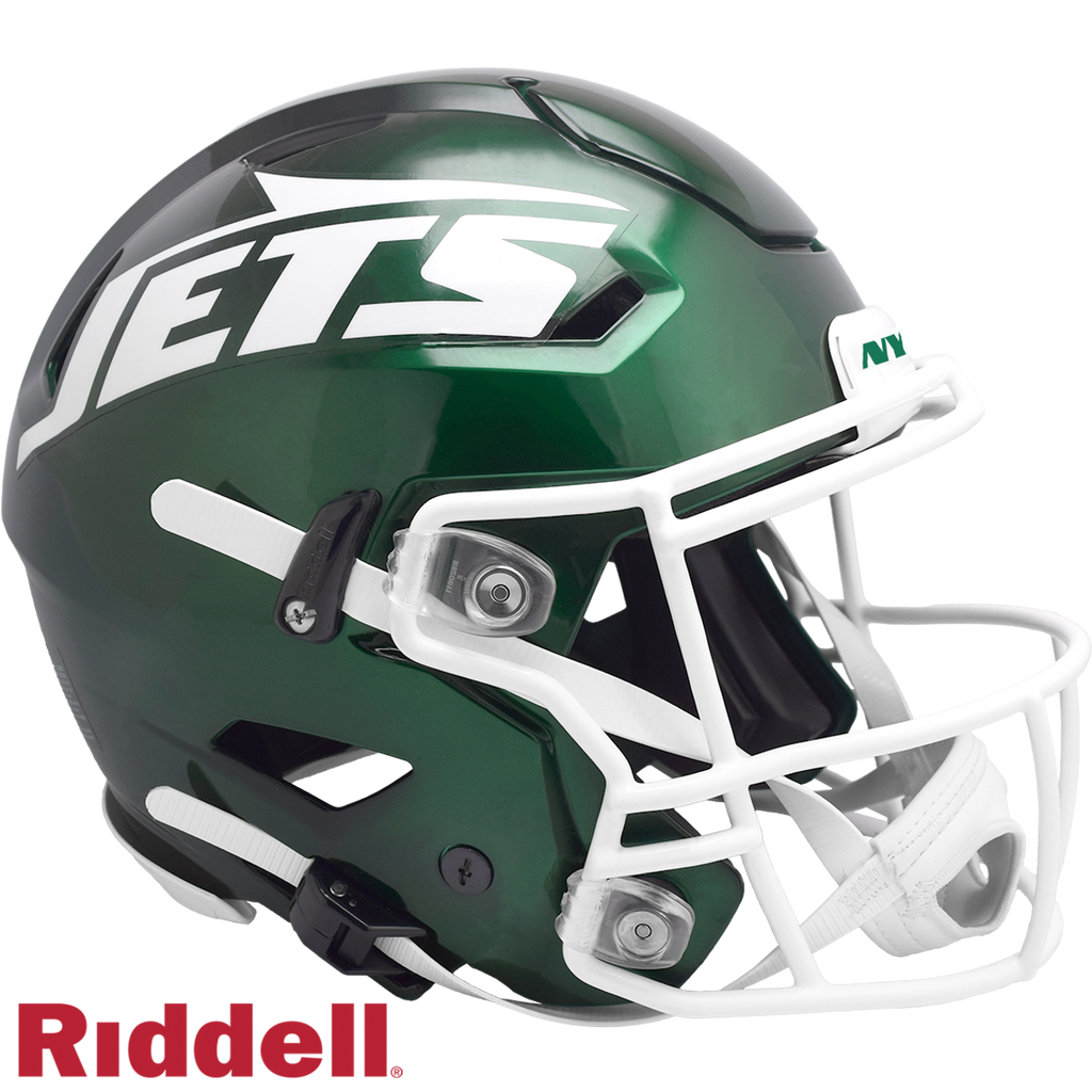 New York Jets Helmet Riddell Authentic Full Size SpeedFlex Style 2024 - Riddell