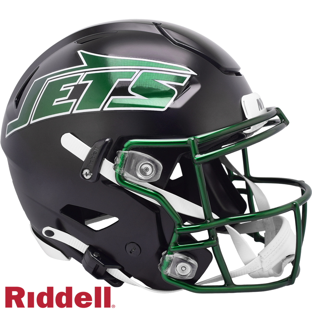 New York Jets Helmet Riddell Authentic Full Size SpeedFlex Style On-Field Alternate 2024 #1 - Special Order - Riddell