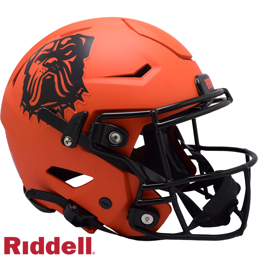 Cleveland Browns Helmet Riddell Authentic Full Size SpeedFlex Style Rave Alternate - Riddell