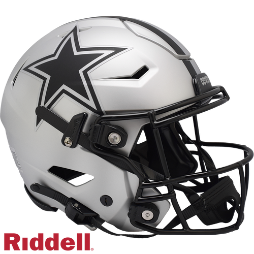 Dallas Cowboys Helmet Riddell Authentic Full Size SpeedFlex Style Rave Alternate - Riddell