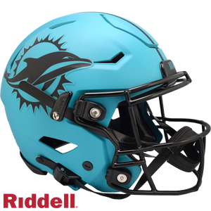 Miami Dolphins Helmet Riddell Authentic Full Size SpeedFlex Style Rave Alternate - Riddell