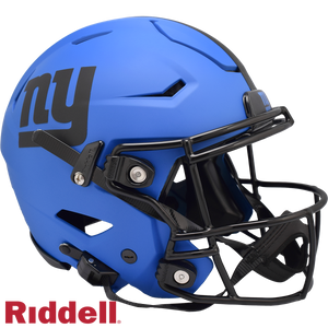 New York Giants Helmet Riddell Authentic Full Size SpeedFlex Style Rave Alternate - Riddell