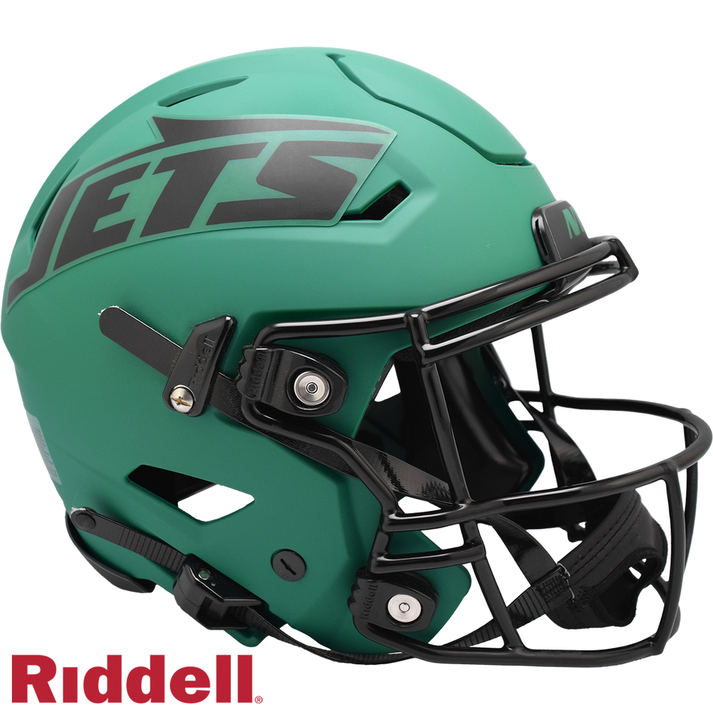 New York Jets Helmet Riddell Authentic Full Size SpeedFlex Style Rave Alternate - Riddell