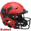 Houston Texans Helmet Riddell Authentic Full Size SpeedFlex Style Rave Alternate - Riddell