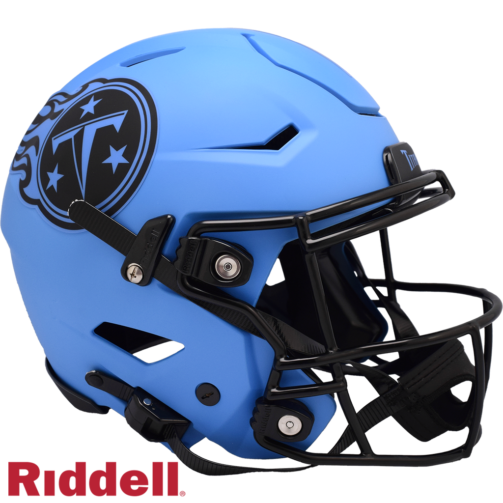 Tennessee Titans Helmet Riddell Authentic Full Size SpeedFlex Style Rave Alternate - Riddell