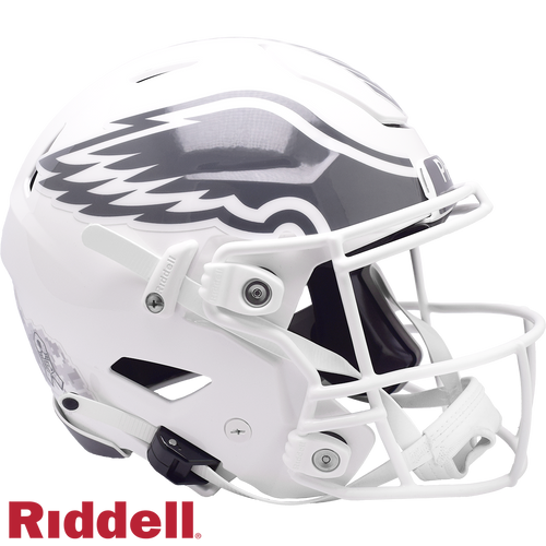 Philadelphia Eagles Helmet Riddell Authentic Full Size SpeedFlex Style Salute To Service 2024 - Riddell