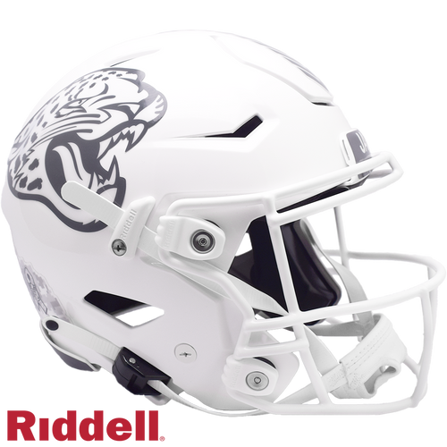 Jacksonville Jaguars Helmet Riddell Authentic Full Size SpeedFlex Style Salute To Service 2024 - Riddell