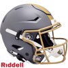 Cleveland Browns Helmet Riddell Authentic Full Size SpeedFlex Style Slate Alternate - Riddell