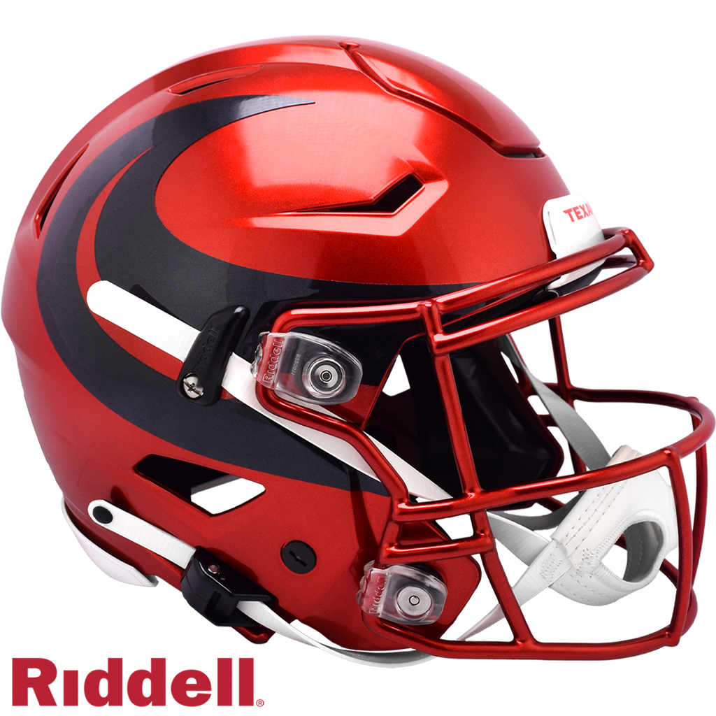 Houston Texans Helmet Riddell Authentic Full Size SpeedFlex Style On-Field Alternate 2024 #1  - Special Order - Riddell