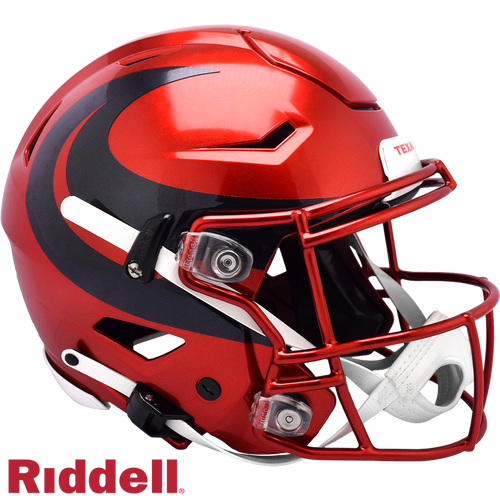 Houston Texans Helmet Riddell Authentic Full Size SpeedFlex Style On-Field Alternate 2024 #1  - Special Order - Riddell