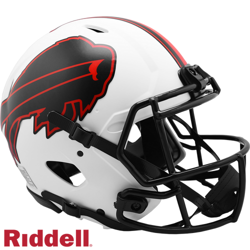 Buffalo Bills Helmet Riddell Authentic Full Size Speed Style Lunar Eclipse Alternate - Riddell