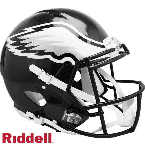 Philadelphia Eagles Helmet Riddell Authentic Full Size Speed Style On-Field Alternate - Riddell