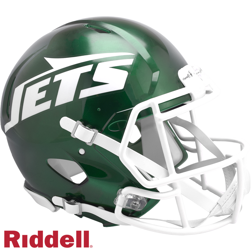 New York Jets Helmet Riddell Authentic Full Size Speed Style 2024 - Riddell