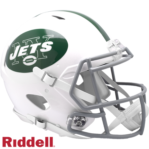 New York Jets Helmet Riddell Authentic Full Size Speed Style On-Field Alternate 2024 #2 - Special Order - Riddell