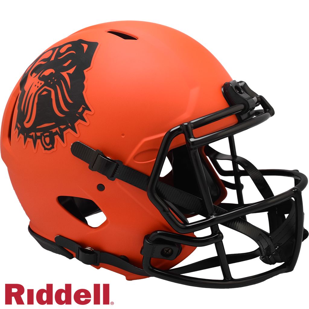 Cleveland Browns Helmet Riddell Authentic Full Size Speed Style Rave Alternate - Riddell