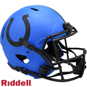 Indianapolis Colts Helmet Riddell Authentic Full Size Speed Style Rave Alternate - Riddell