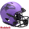 Baltimore Ravens Helmet Riddell Authentic Full Size Speed Style Rave Alternate - Riddell