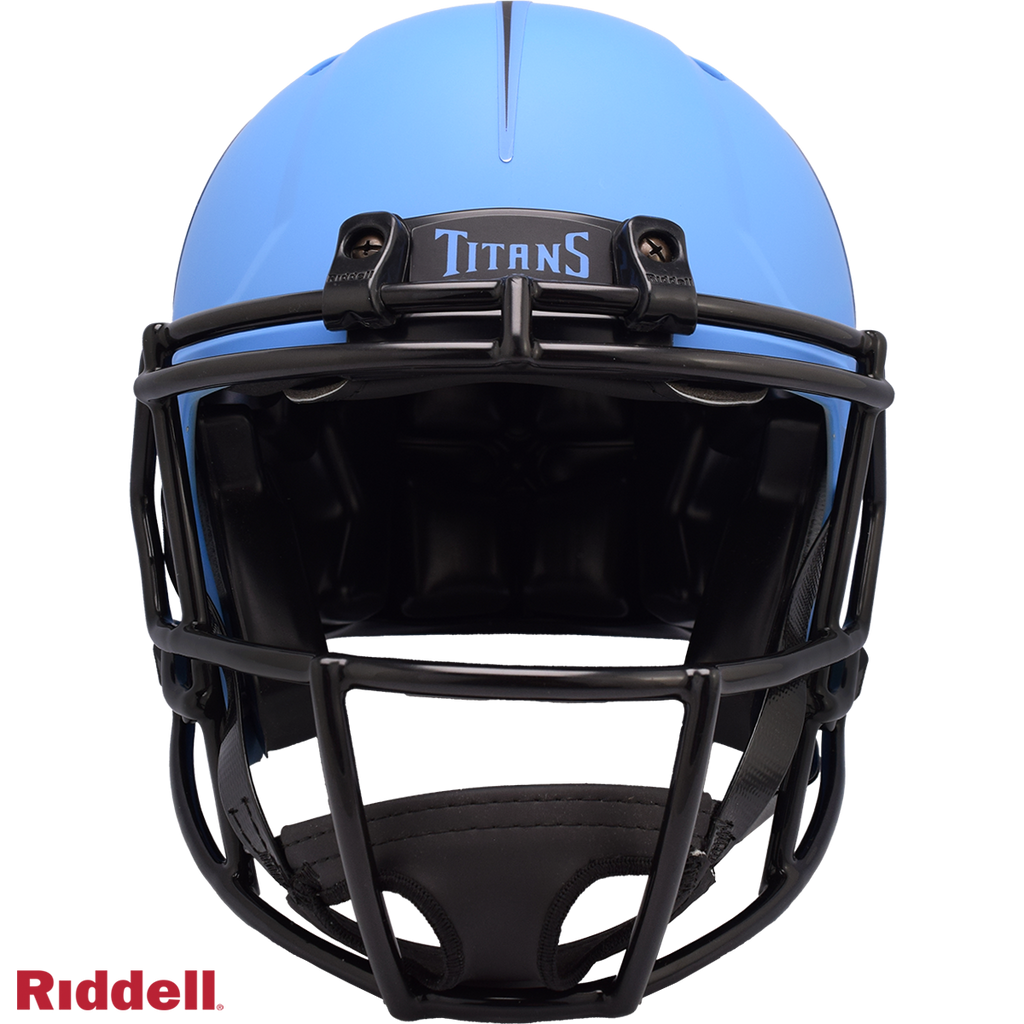Tennessee Titans Helmet Riddell Authentic Full Size Speed Style Rave Alternate - 9