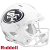 San Francisco 49ers Helmet Riddell Authentic Full Size Speed Style Salute To Service 2024 - Riddell