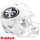 San Francisco 49ers Helmet Riddell Authentic Full Size Speed Style Salute To Service 2024 - Riddell