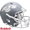 New York Jets Helmet Riddell Authentic Full Size Speed Style Slate Alternate - Riddell