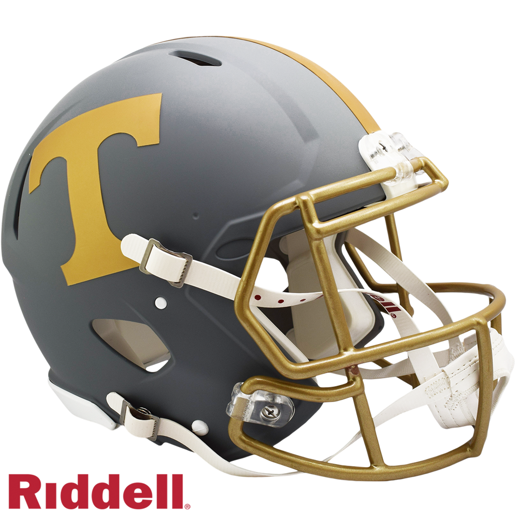 Tennessee Volunteers Helmet Riddell Authentic Full Size Speed Style Slate Alternate - Riddell
