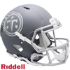 Tennessee Titans Helmet Riddell Authentic Full Size Speed Style Slate Alternate - Riddell