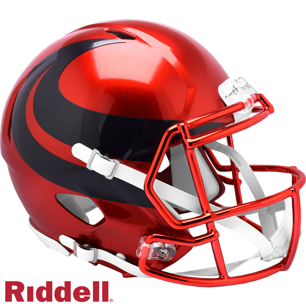 Houston Texans Helmet Riddell Authentic Full Size Speed Style On-Field Alternate 2024 #1 - Special Order - Riddell