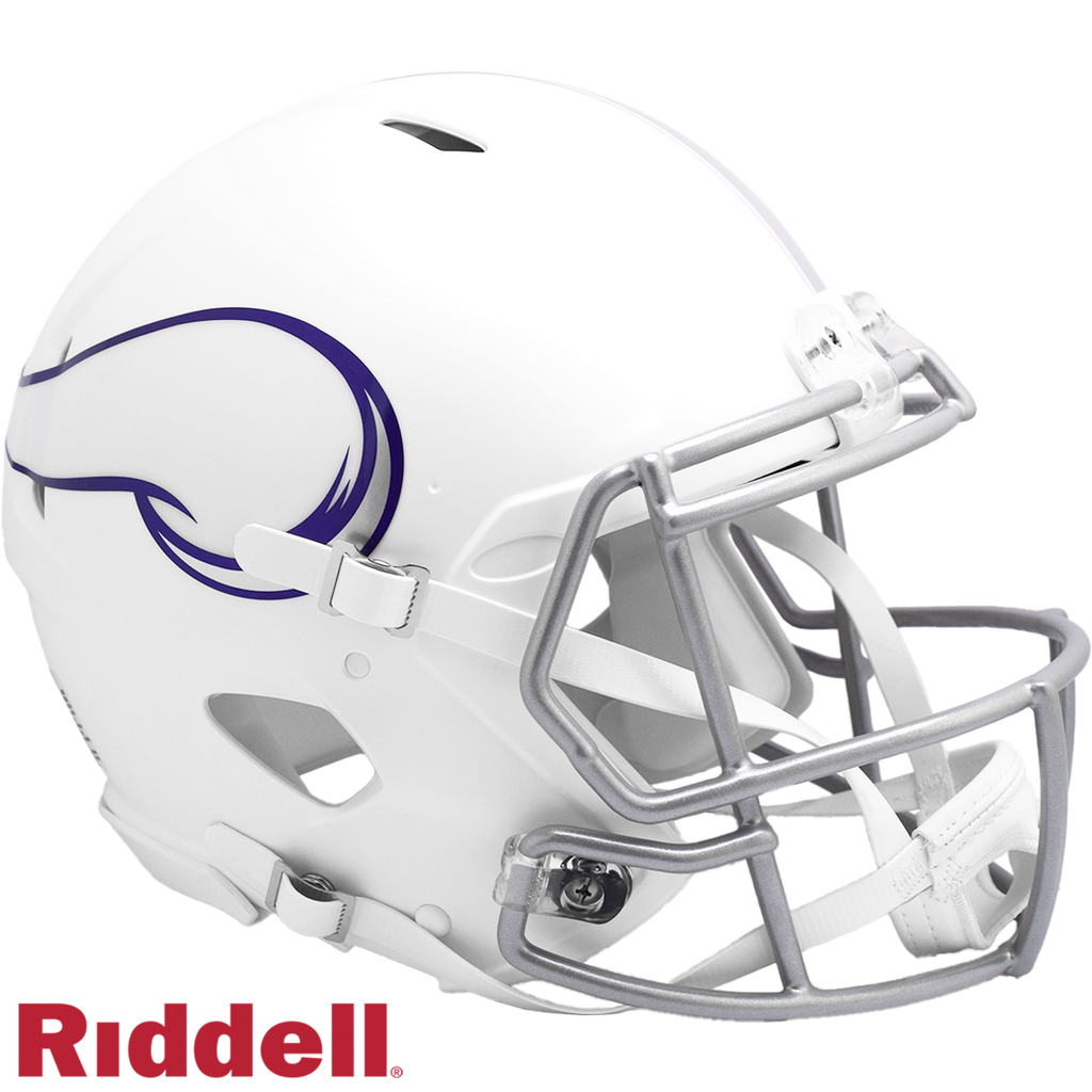 Minnesota Vikings Helmet Riddell Authentic Full Size Speed Style On-Field Alternate 2024 - Riddell