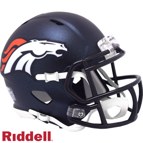 Denver Broncos Helmet Riddell Replica Mini Speed Style 2024 - Riddell