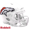 Denver Broncos Helmet Riddell Replica Mini Speed Style On-Field Alternate 2024 - Riddell
