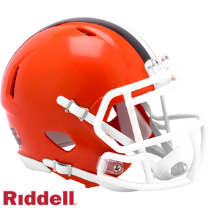 Cleveland Browns Helmet Riddell Replica Mini Speed Style 2024 - Riddell