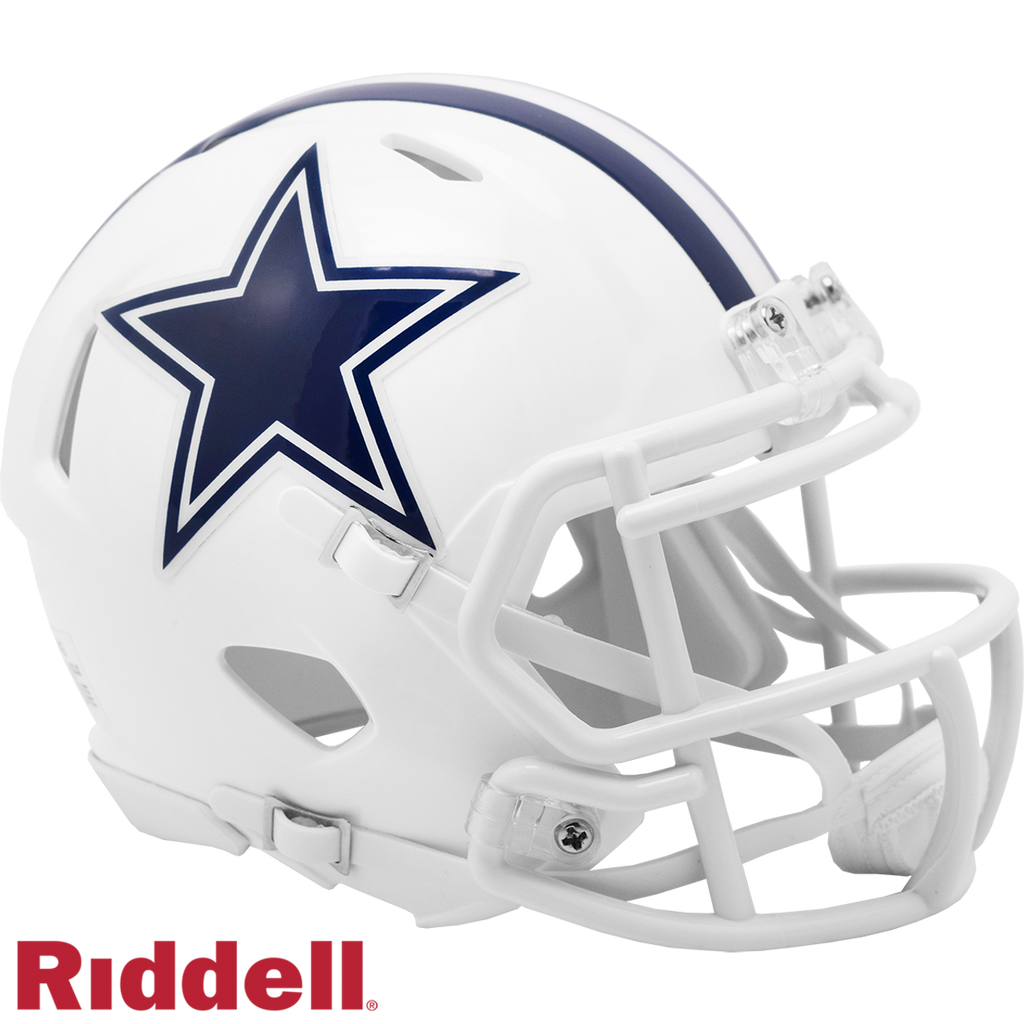 Dallas Cowboys Helmet Riddell Replica Mini Speed Style On-Field Alternate - Riddell