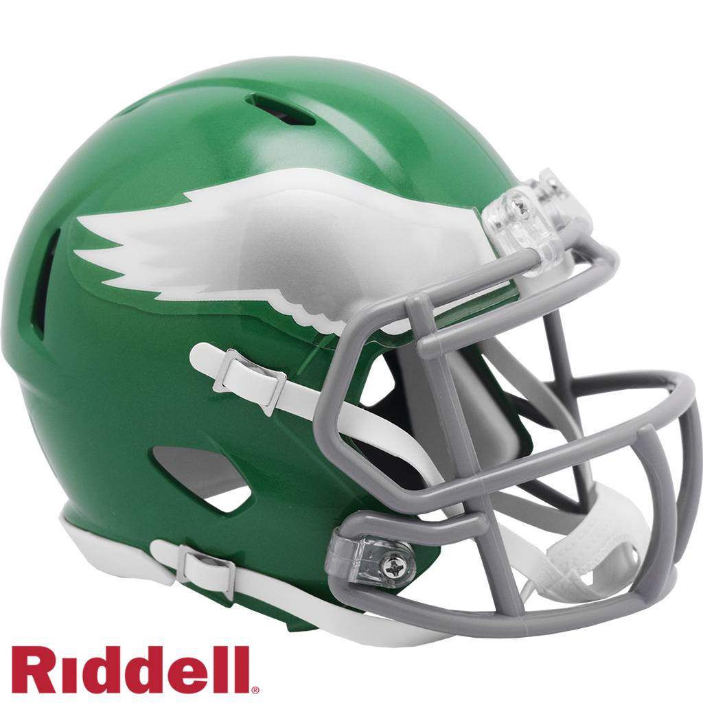 Philadelphia Eagles Helmet Riddell Replica Mini Speed Style On-Field Alternate 2023 - Riddell