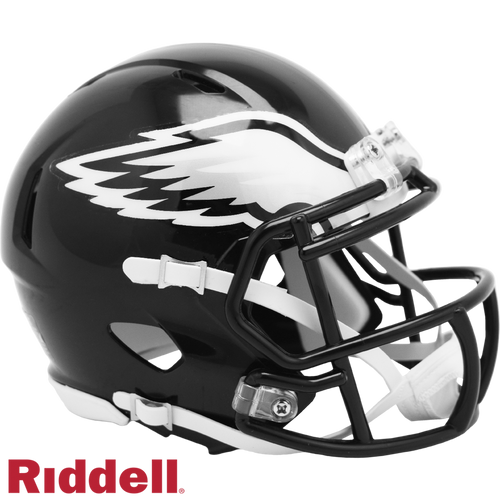 Philadelphia Eagles Helmet Riddell Replica Mini Speed Style On-Field Alternate - Riddell