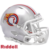 Liberty Flames Helmet Riddell Replica Mini Speed Style Silver Eagle Design - 9
