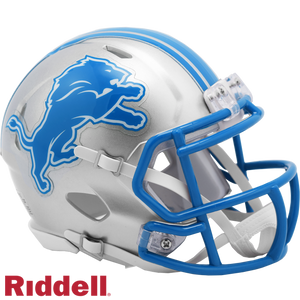 Detroit Lions Helmet Riddell Replica Mini Speed Style 2024 - Riddell