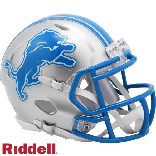 Detroit Lions Helmet Riddell Replica Mini Speed Style 2024 - Riddell