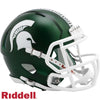 Michigan State Spartans Helmet Riddell Replica Mini Speed Style Satin - Riddell