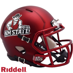 New Mexico State Aggies Helmet Riddell Replica Mini Speed Style - Riddell