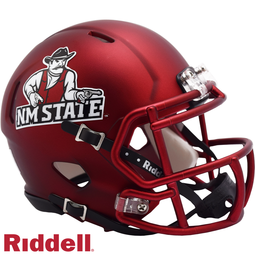 New Mexico State Aggies Helmet Riddell Replica Mini Speed Style - Riddell