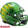 Oregon Ducks Helmet Riddell Replica Mini Speed Style Green with Wings - Riddell